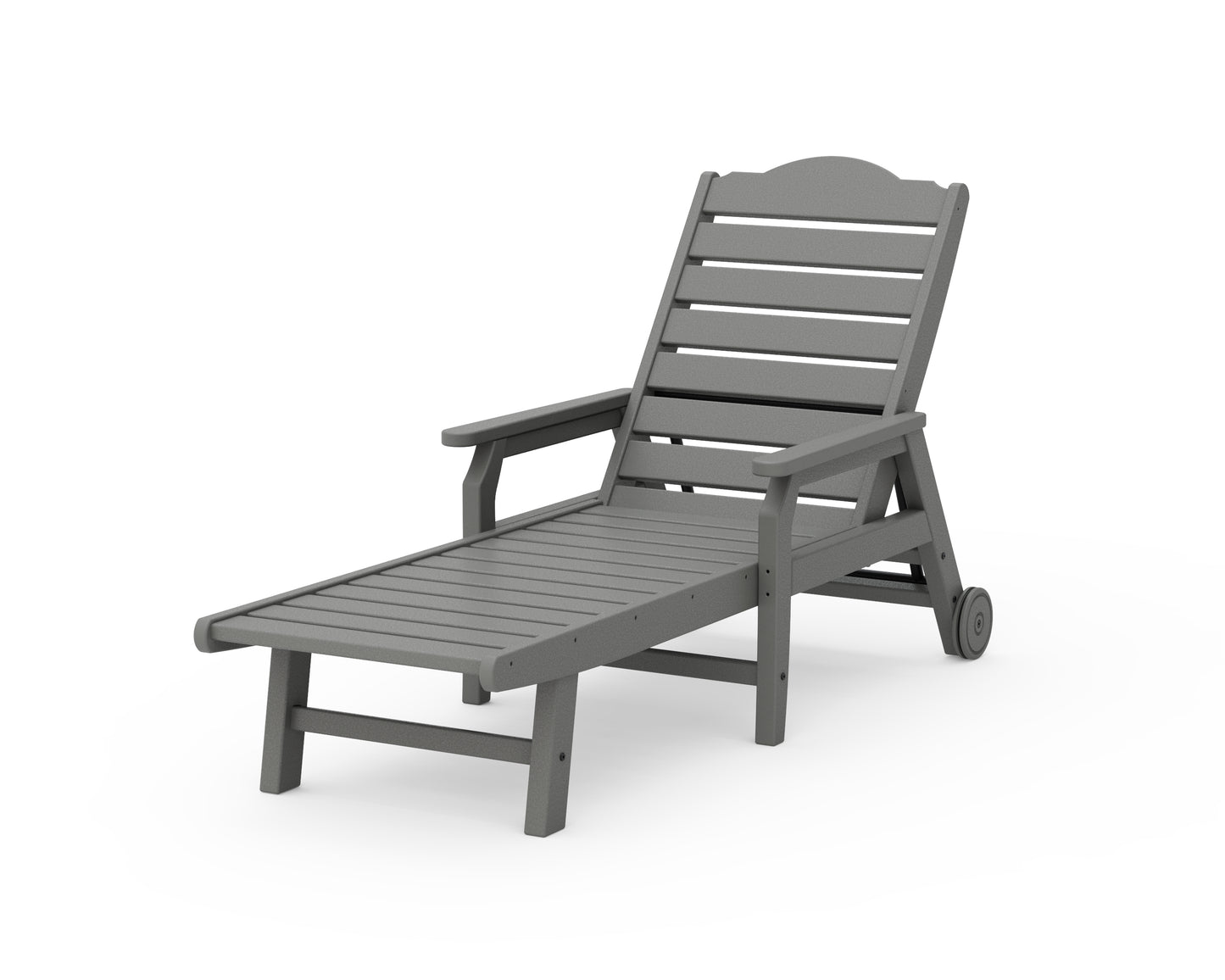 Savannah Chaise with Arms and Wheels