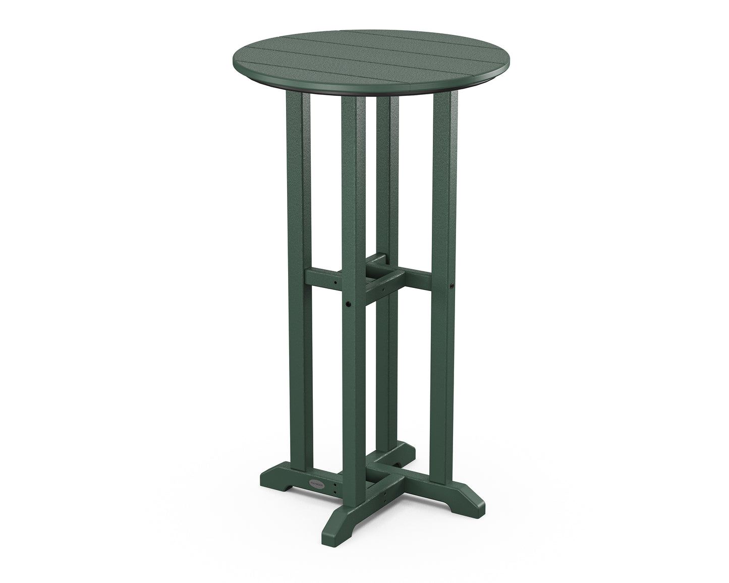 24" Round Farmhouse Bar Bistro Table