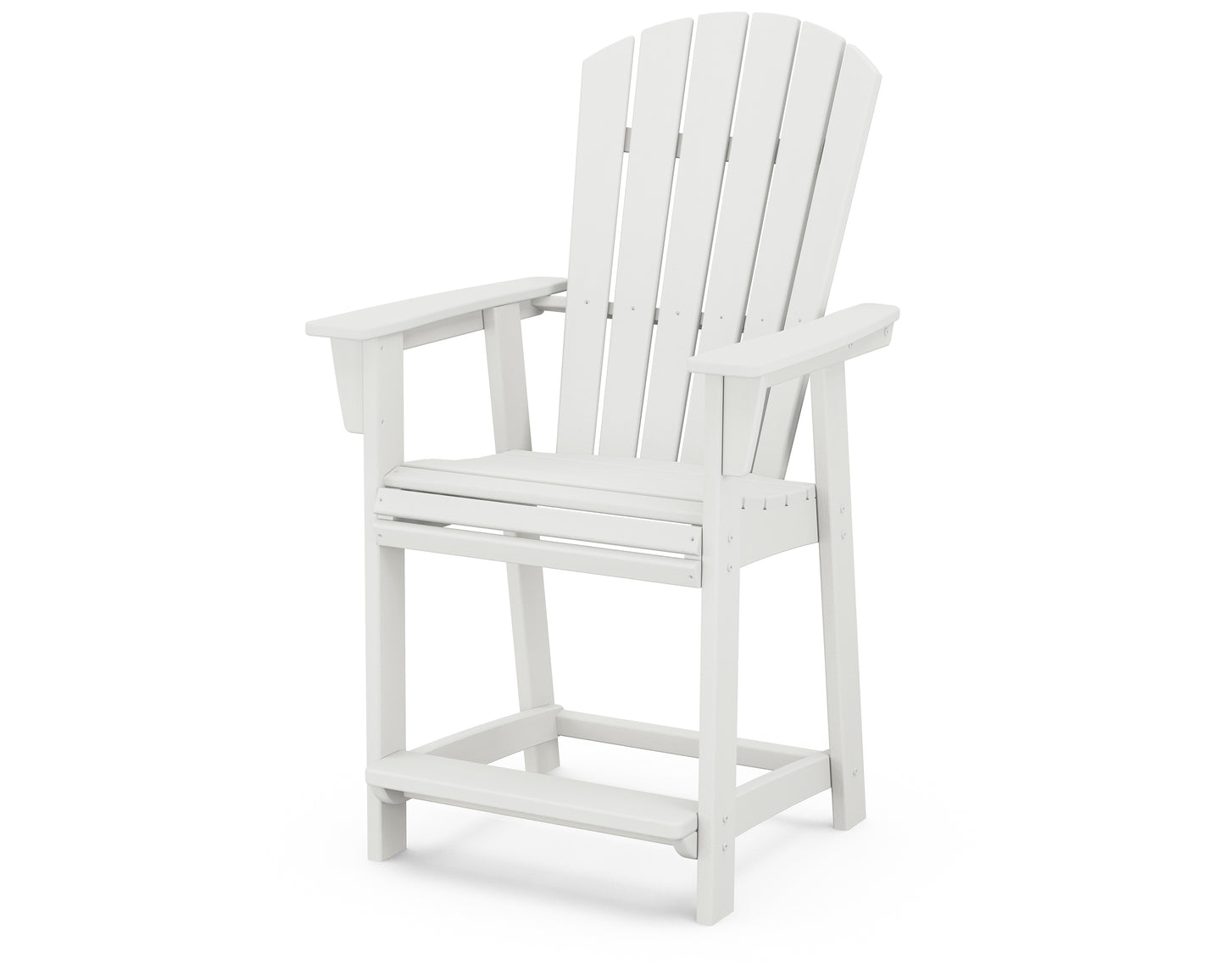 Nautical Curveback Adirondack Counter Chair