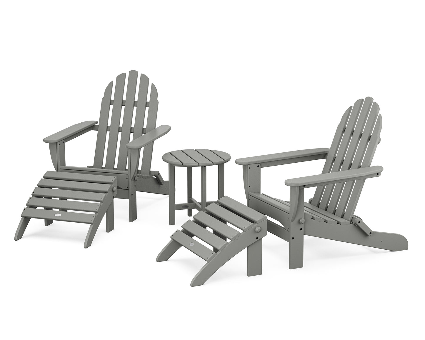 Classic Adirondack 5-Piece Casual Set