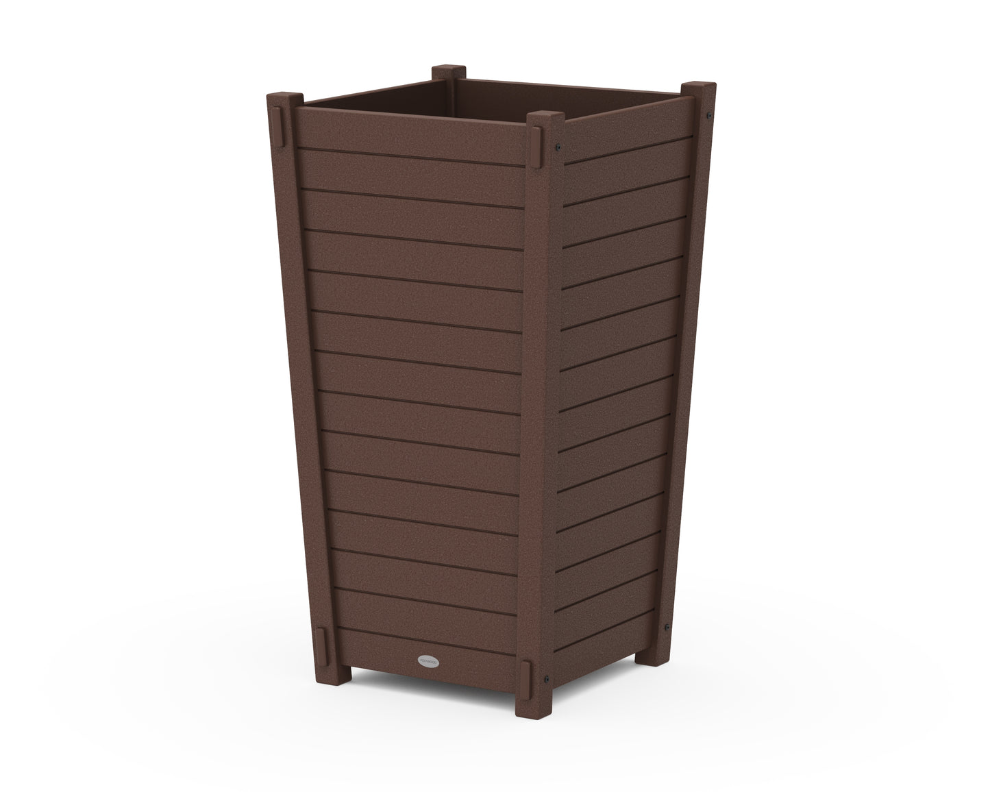 Nautical Large Tapered Square Tall Planter Box