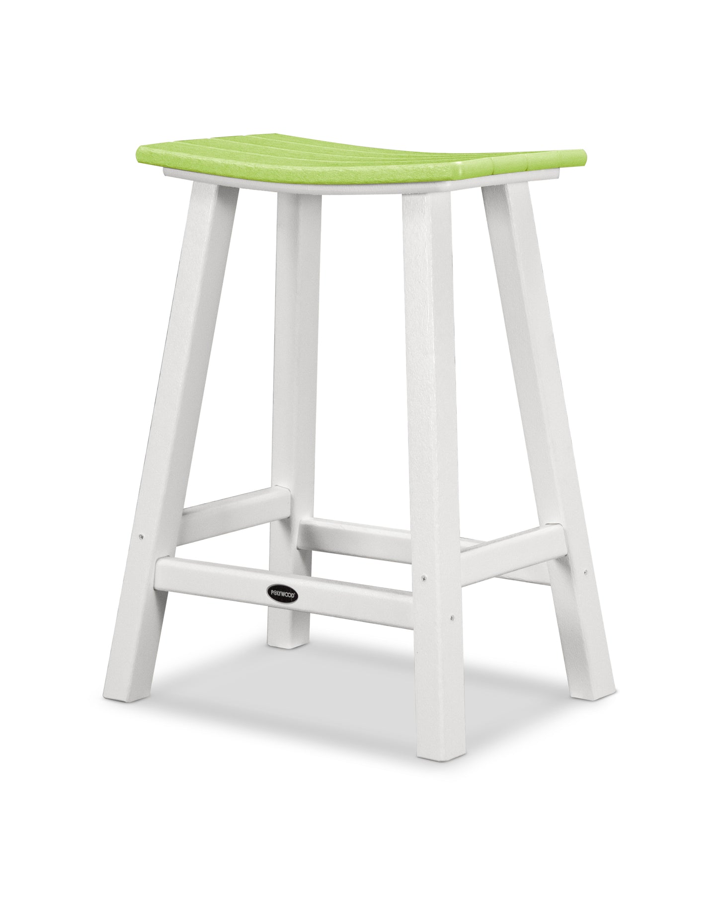 Contempo 24" Saddle Counter Stool