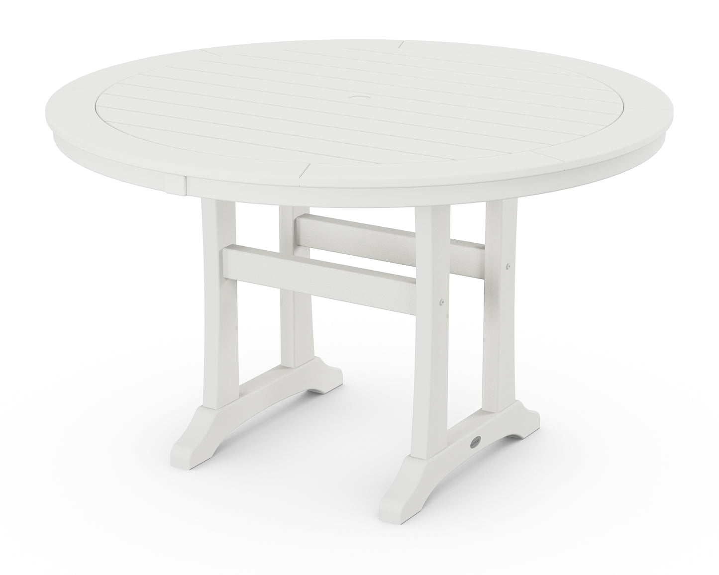 Nautical Trestle 48" Round Dining Table