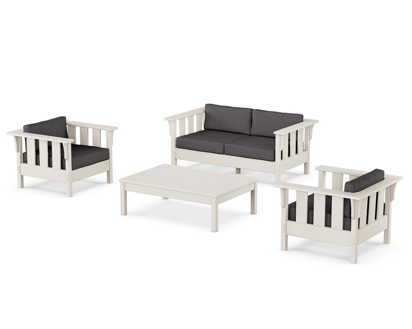Acadia 4-Piece Deep Seating Set with Loveseat