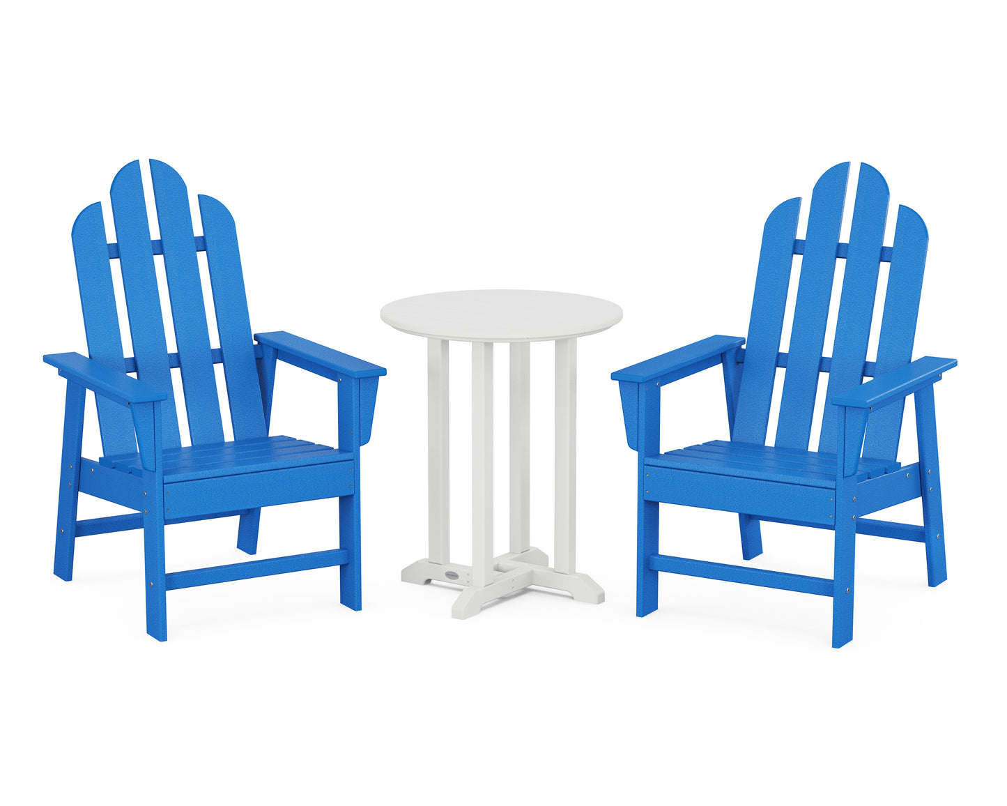 Long Island 3-Piece Round Dining Set