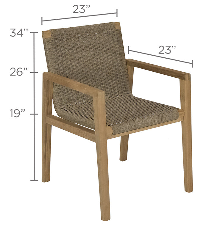 Admiral Dining Chair-Sand