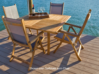 Dolphin 50" Square Table