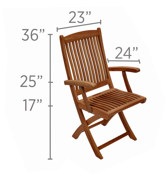 Sailor Folding Arm Chair