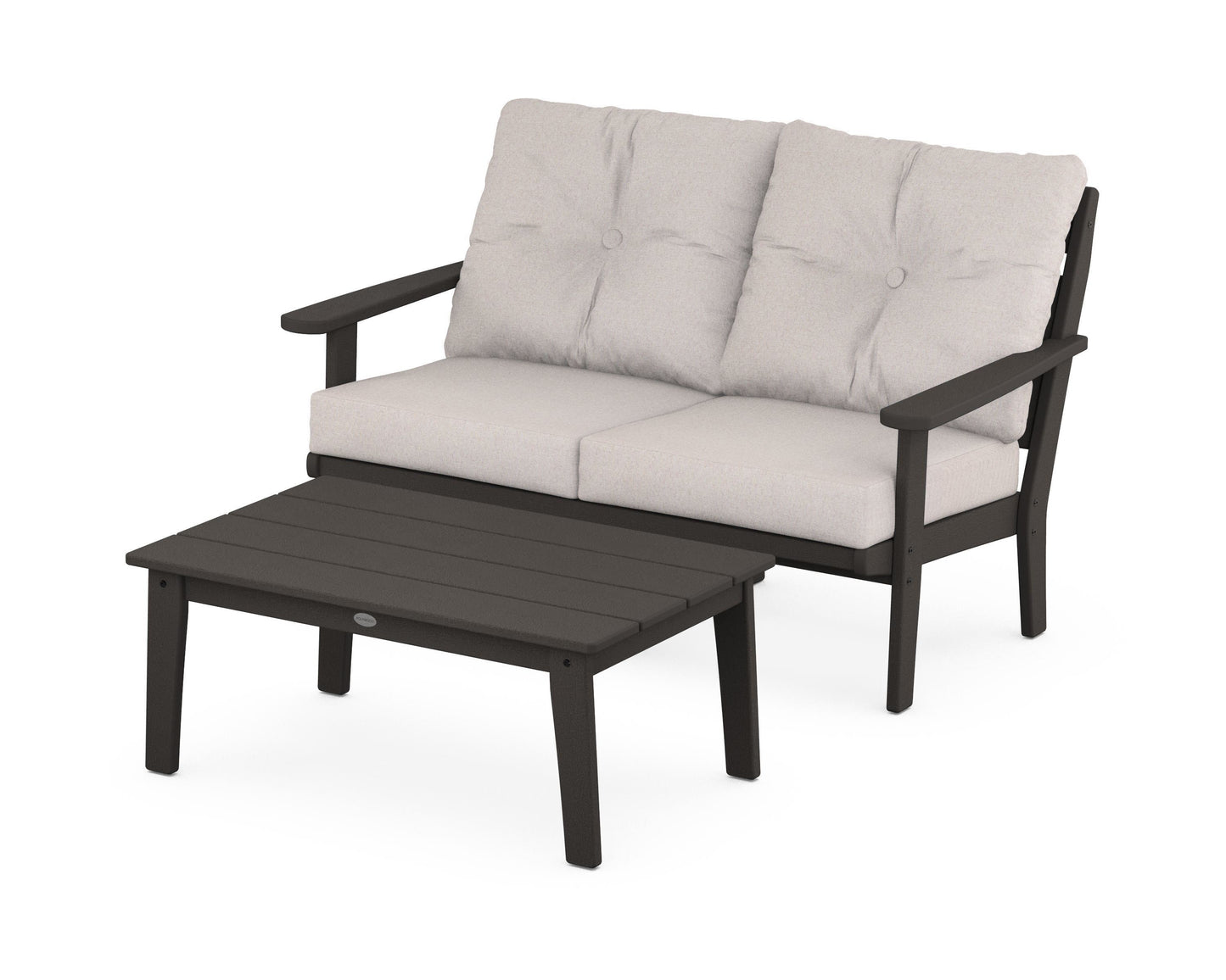 Lakeside 2-Piece Lounge Loveseat Set