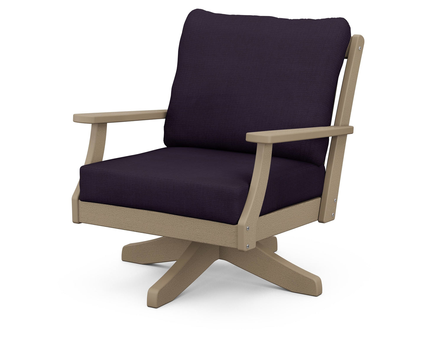 Braxton Deep Seating Swivel Chair