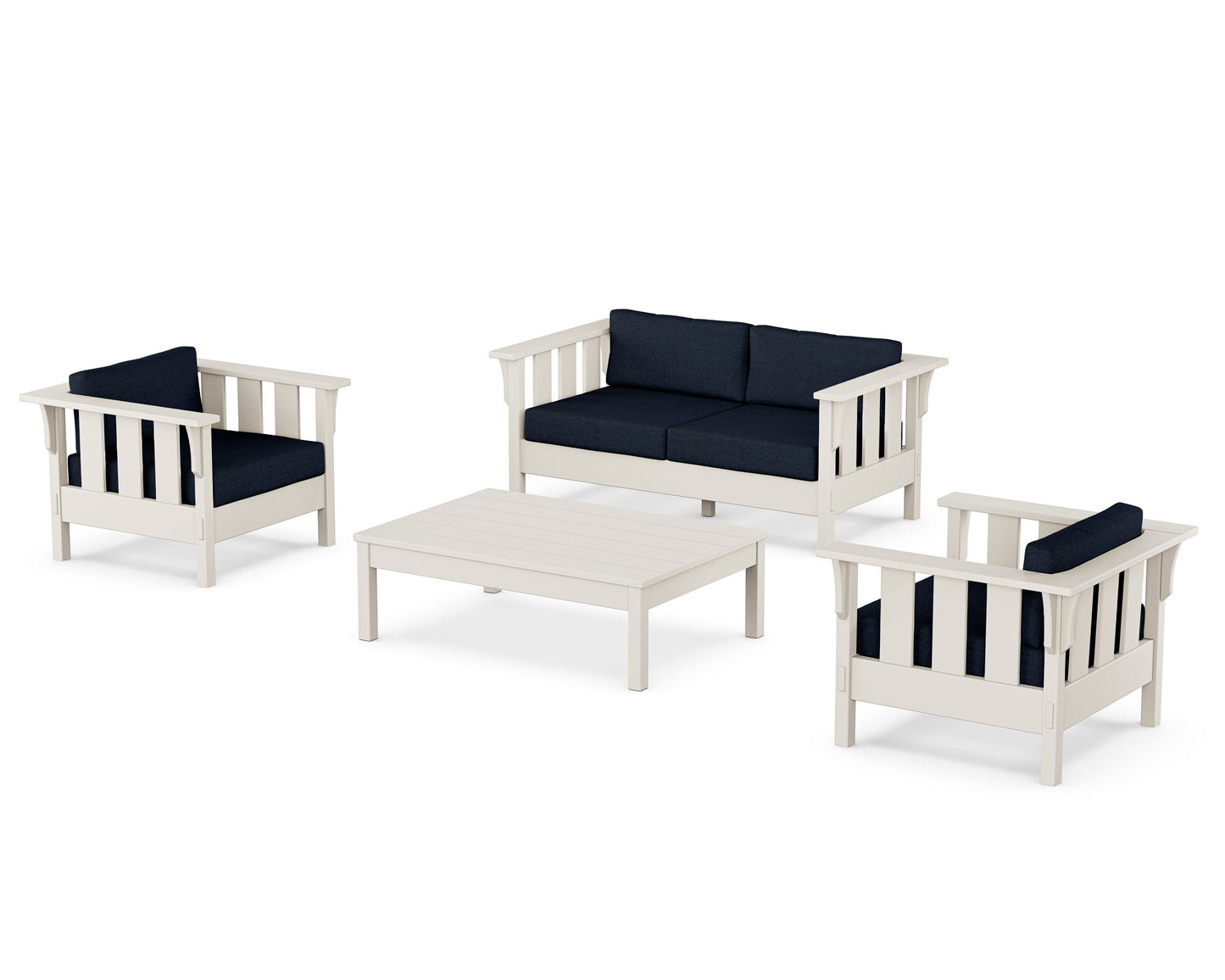 Acadia 4-Piece Deep Seating Set with Loveseat