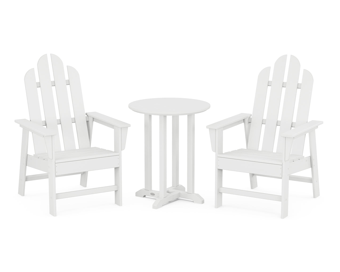 Long Island 3-Piece Round Dining Set