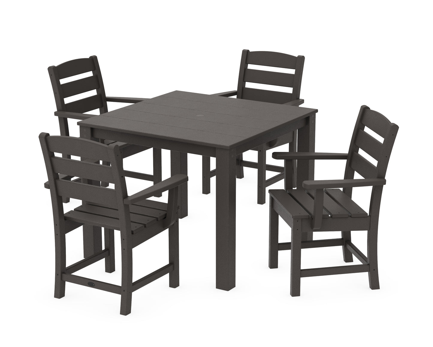 Lakeside 5-Piece Parsons Dining Set
