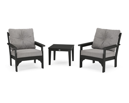 Vineyard 3-Piece Deep Seating Set