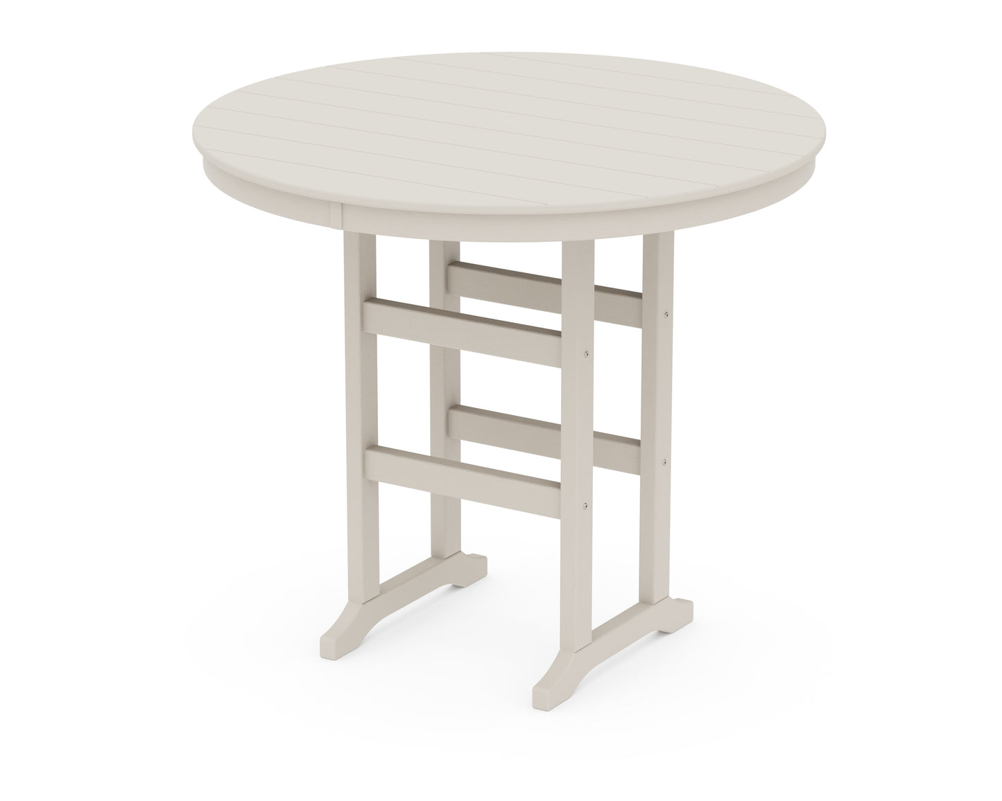 48" Round Farmhouse Bar Table
