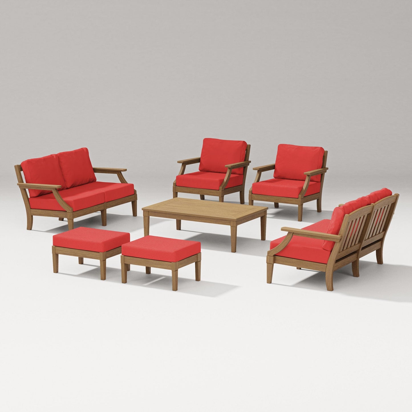 Estate 7-Piece Lounge Loveseat Set