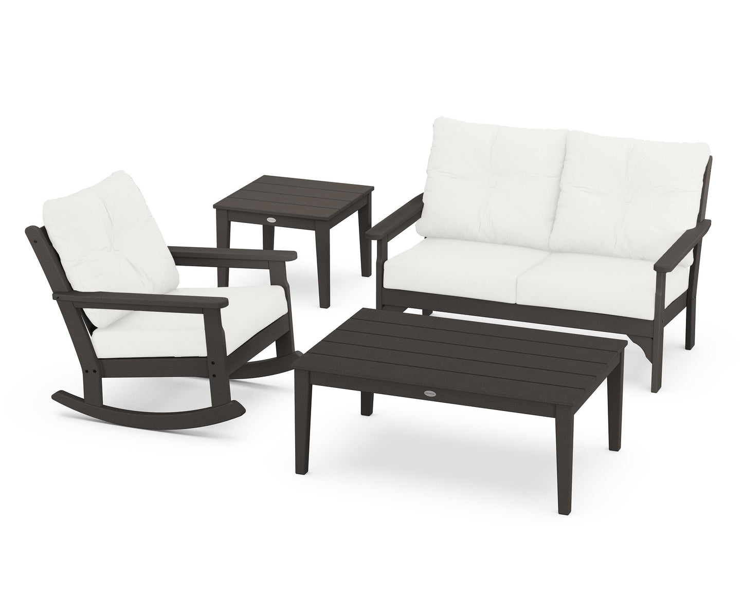 Vineyard 4-Piece Deep Seating Rocker Set