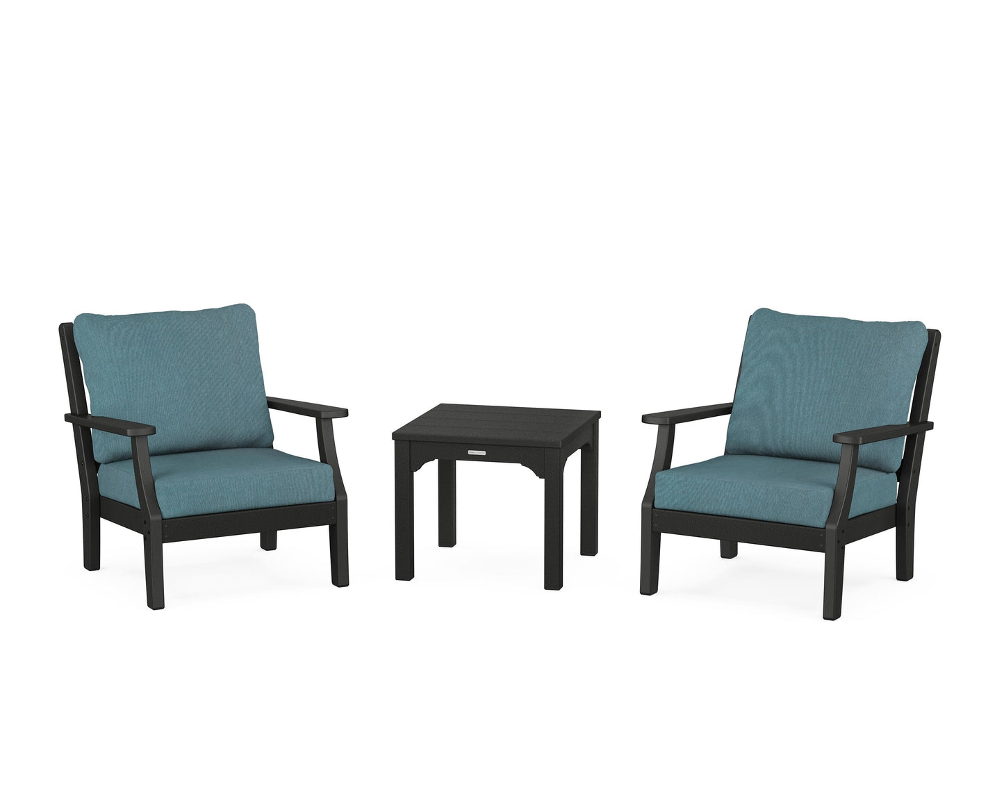 Chinoiserie 3-Piece Deep Seating Set