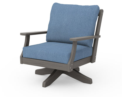 Braxton Deep Seating Swivel Chair