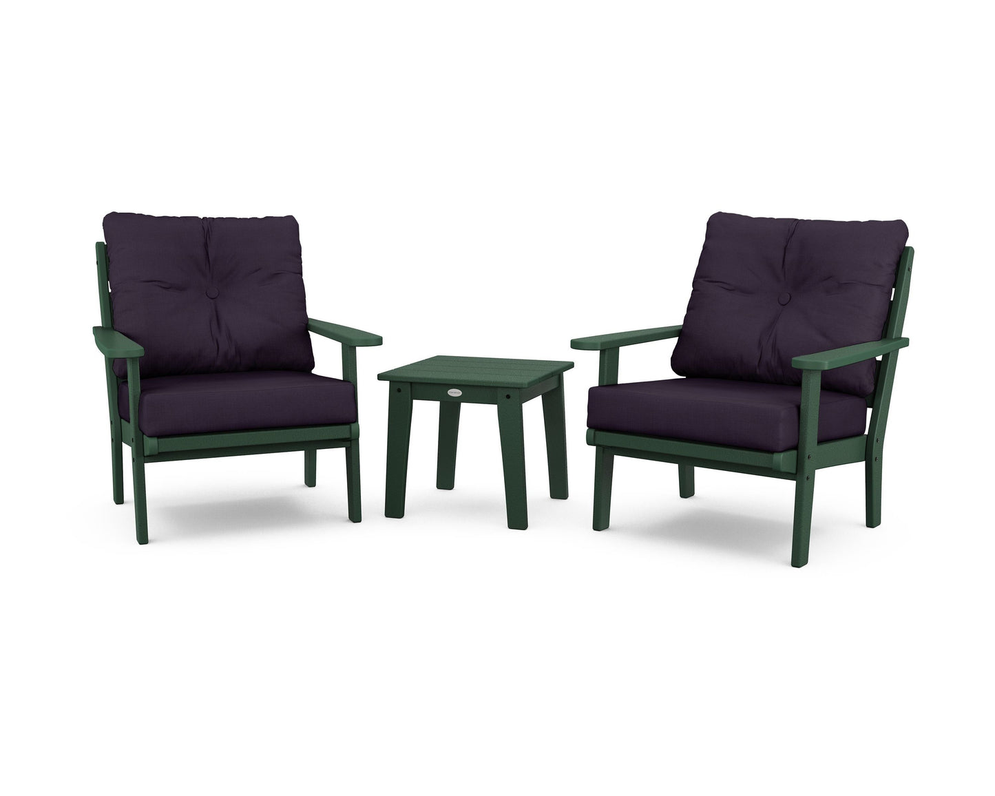 Lakeside 3-Piece Deep Seating Chair Set