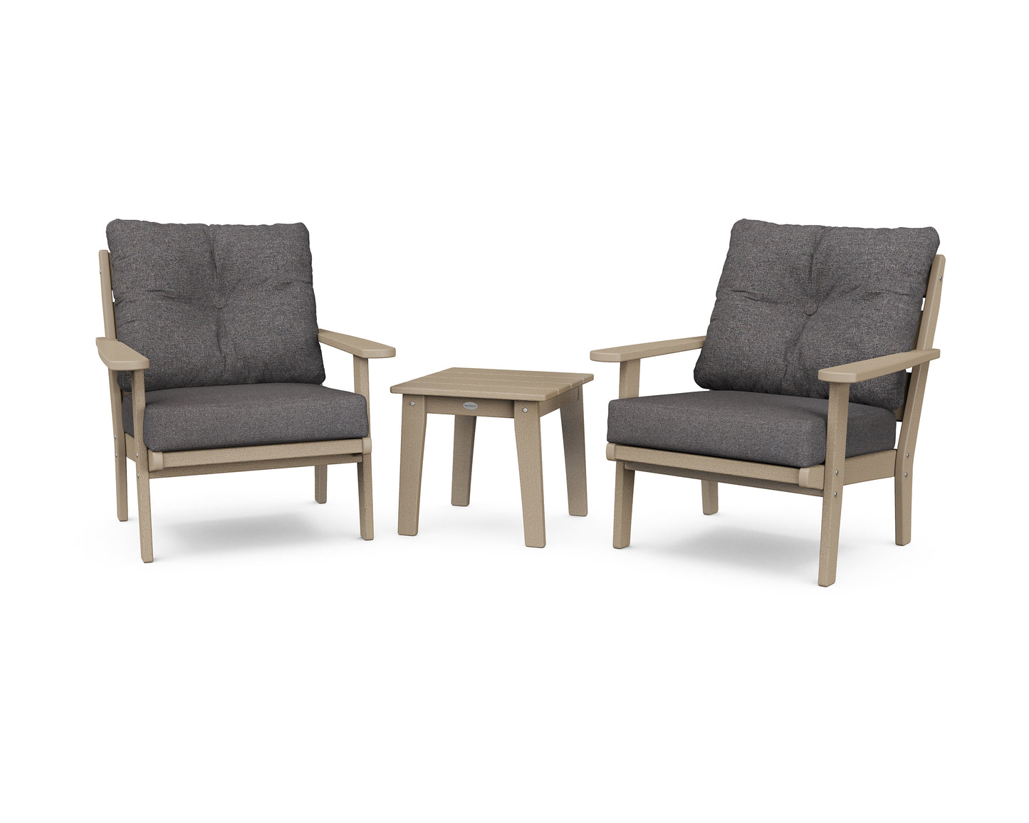 Lakeside 3-Piece Deep Seating Chair Set