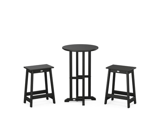 Modern Studio Counter Stool 3-Piece Bistro Set