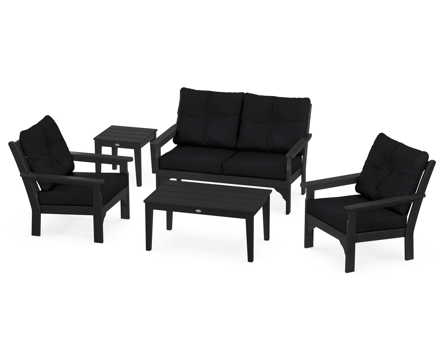 Vineyard 5-Piece Deep Seating Set