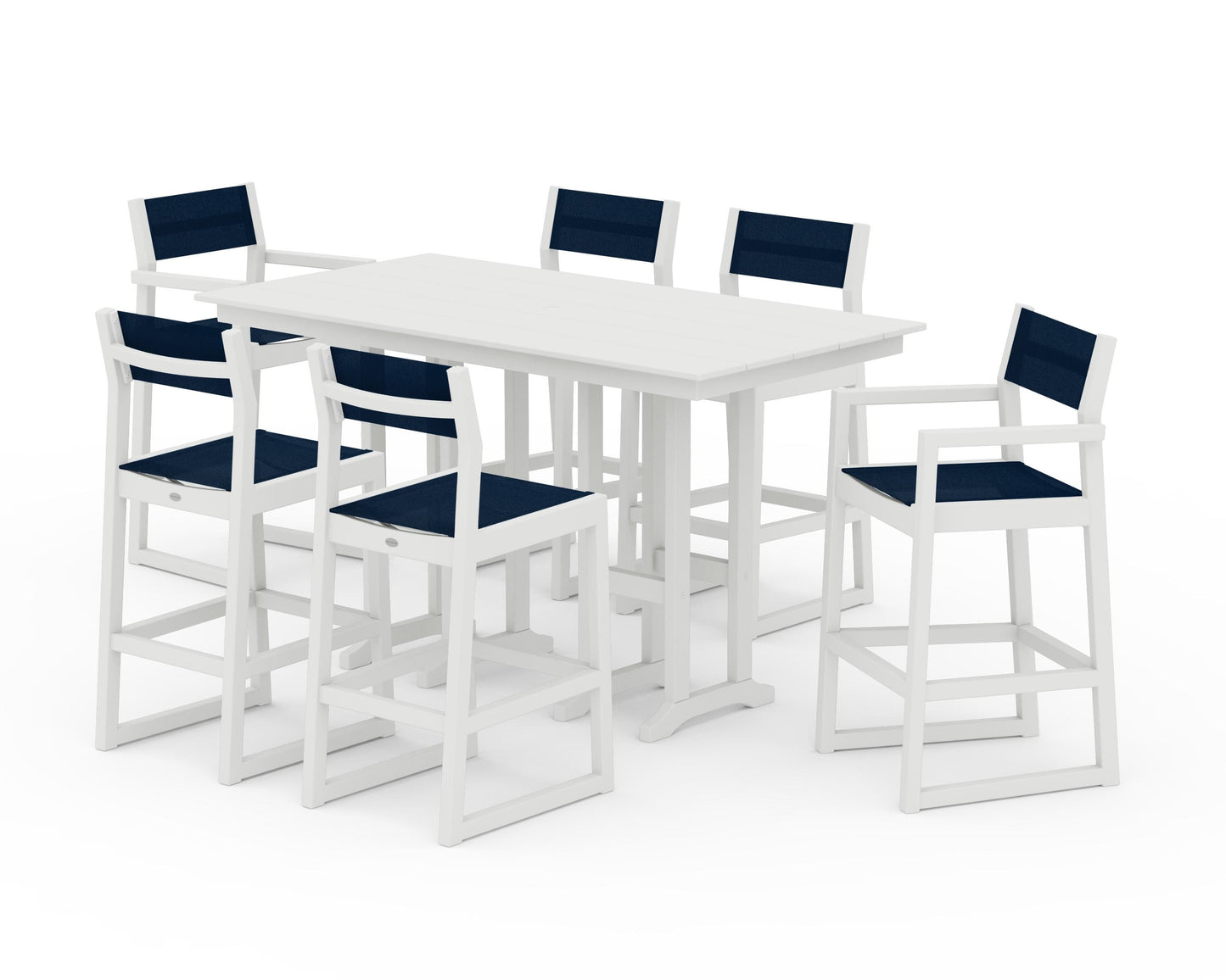 EDGE Sling 7-Piece Farmhouse Bar Set