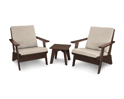 Riviera Modern Lounge 3-Piece Set