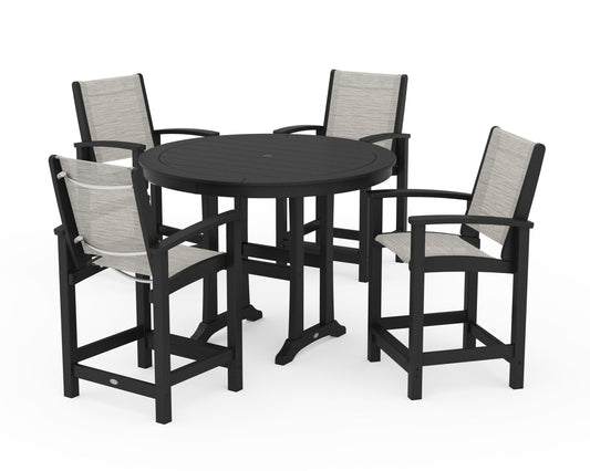 Coastal 5-Piece Counter Set