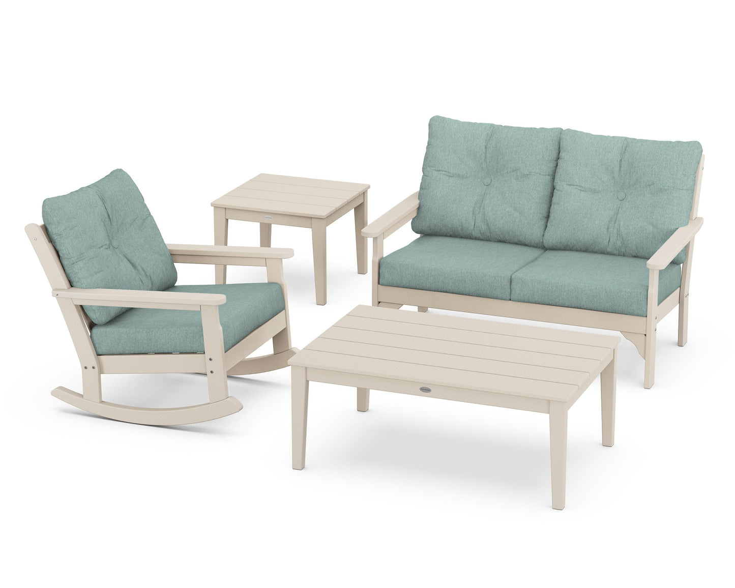 Vineyard 4-Piece Deep Seating Rocker Set