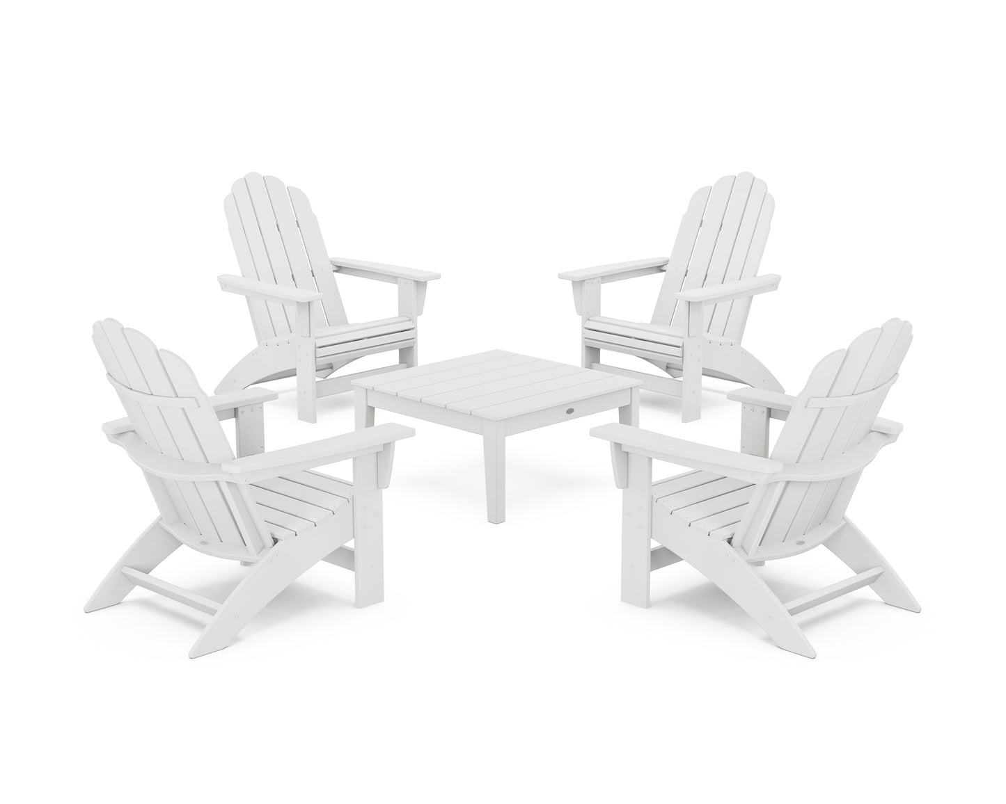 5-Piece Vineyard Grand Adirondack Chair Conversation Group