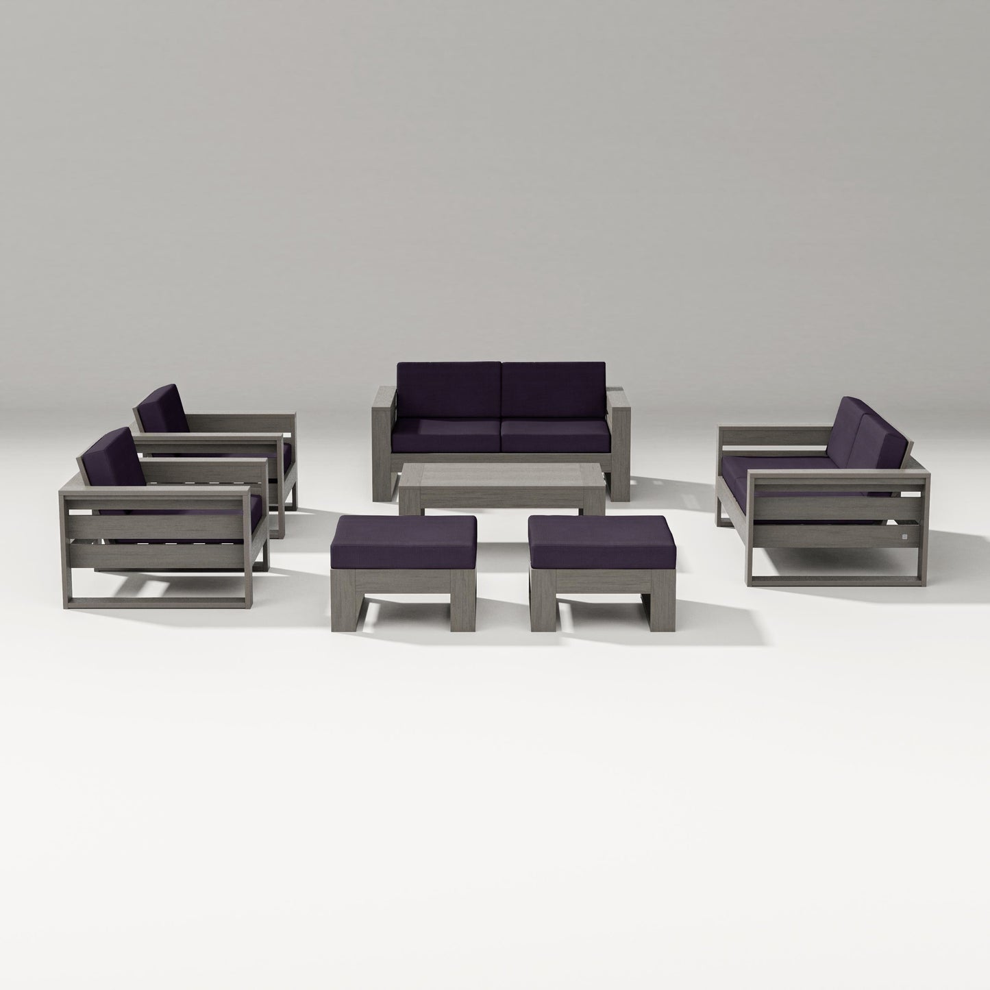 Latitude 7-Piece Lounge Loveseat Set