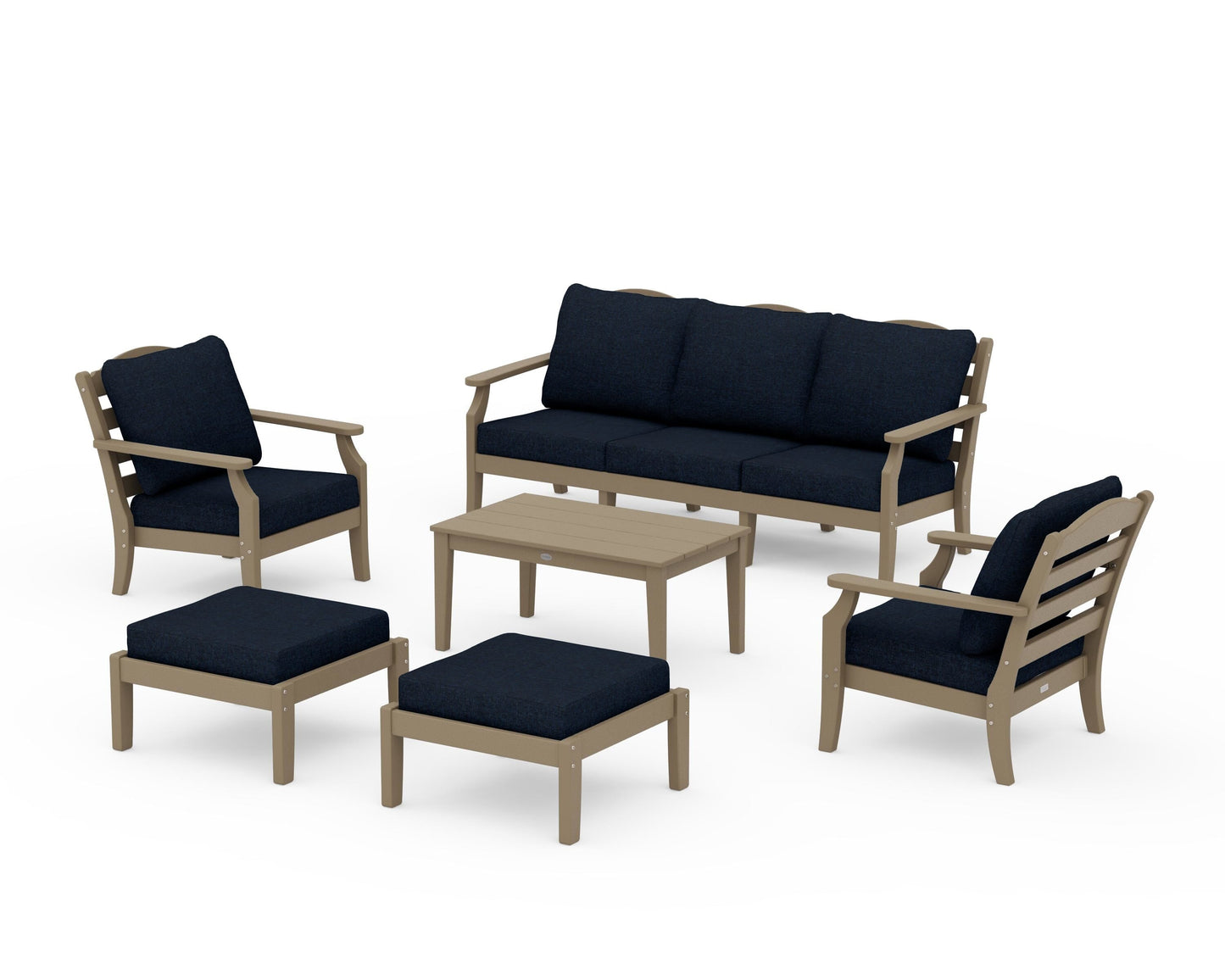Savannah 6-Piece Lounge Sofa Set