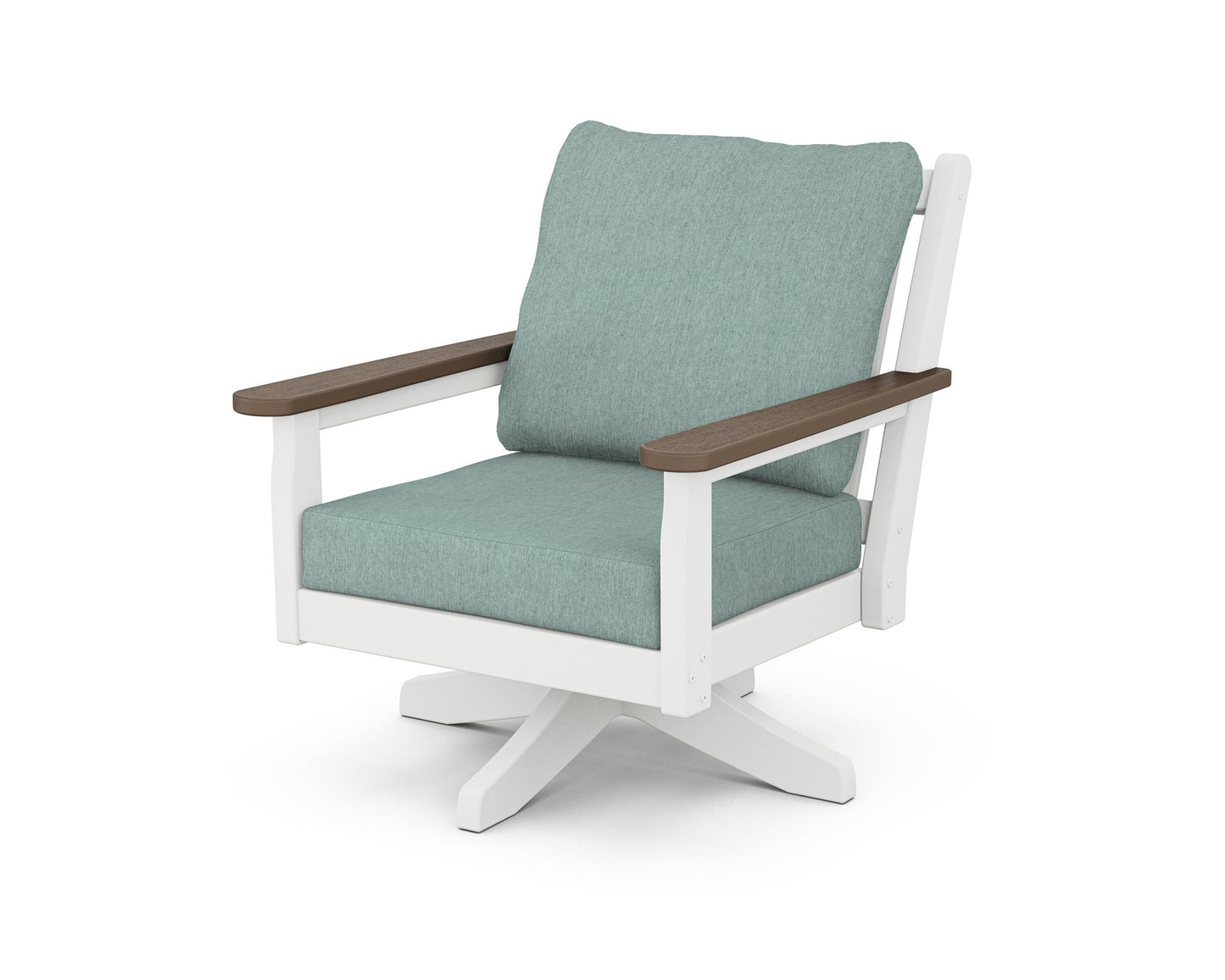 Chippendale Deep Seating Swivel Chair