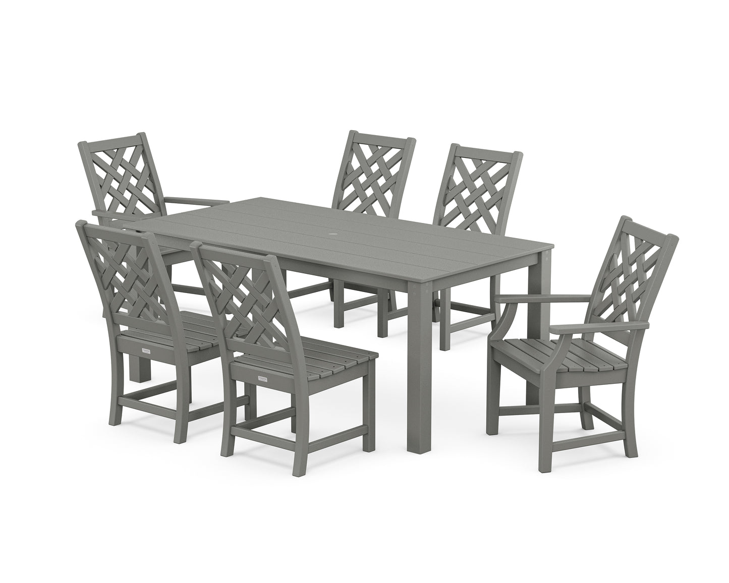 Wovendale 7-Piece Parsons Dining Set