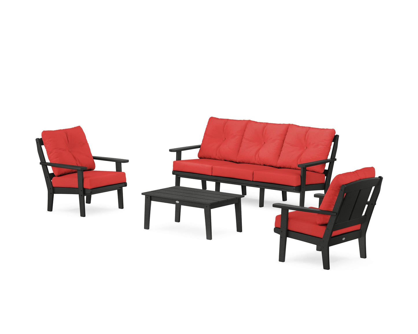 Mission 4-Piece Deep Seating Set with Sofa