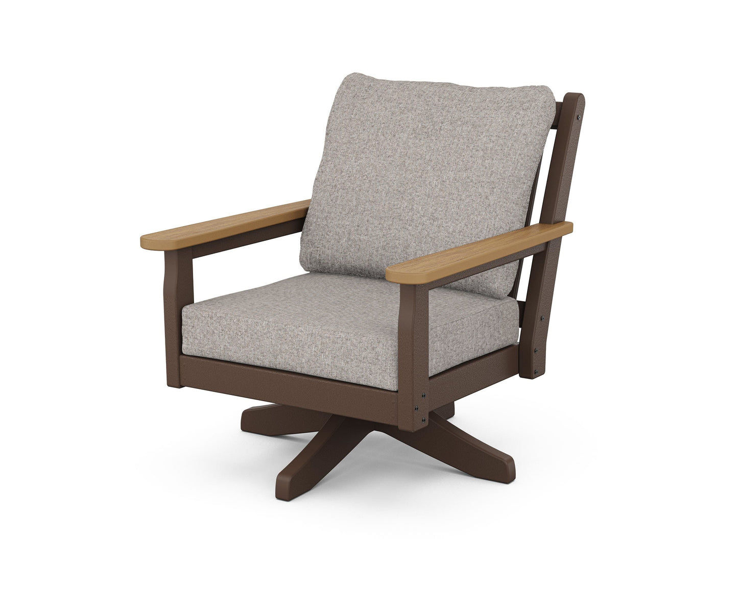 Chippendale Deep Seating Swivel Chair