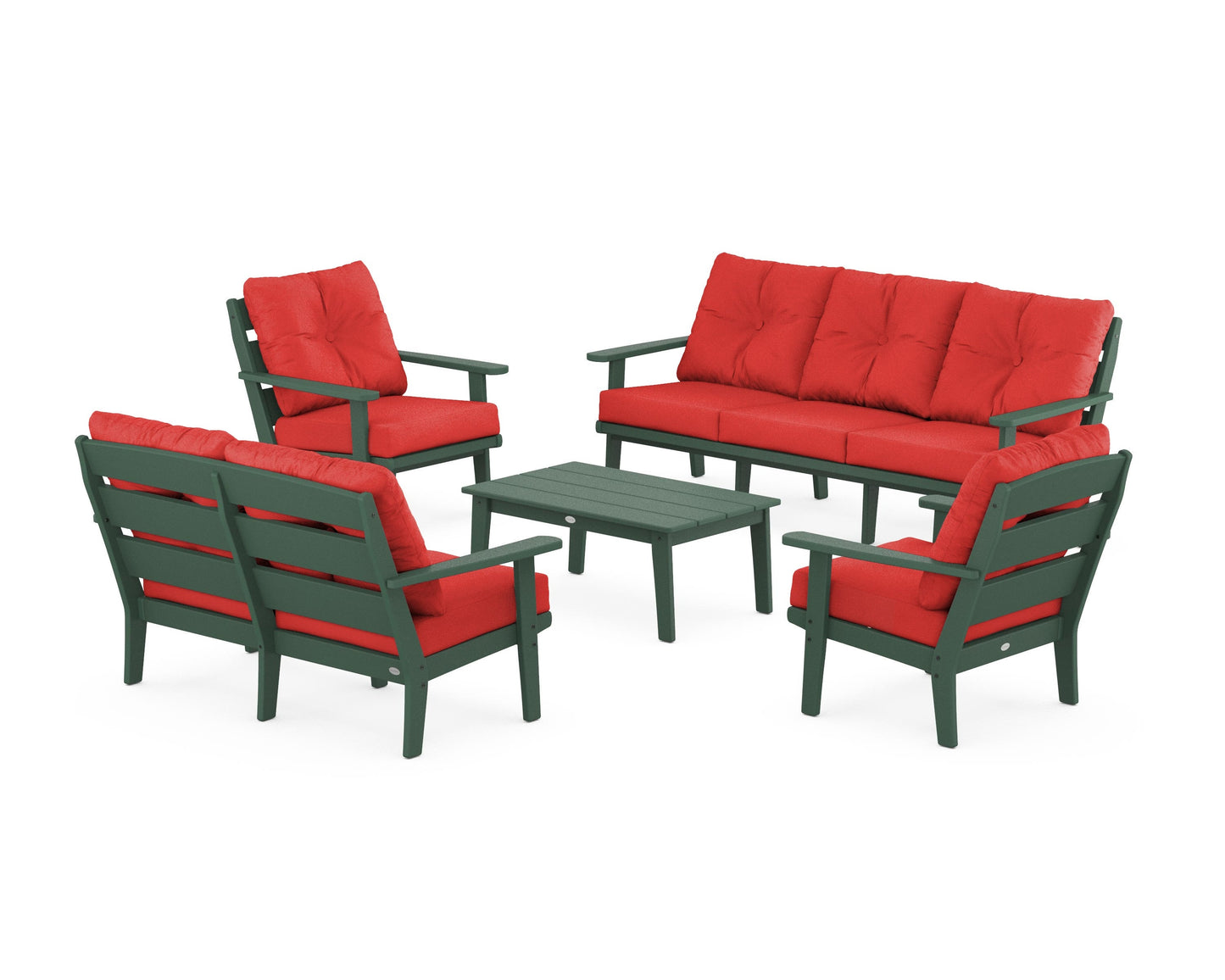 Lakeside 5-Piece Lounge Sofa Set