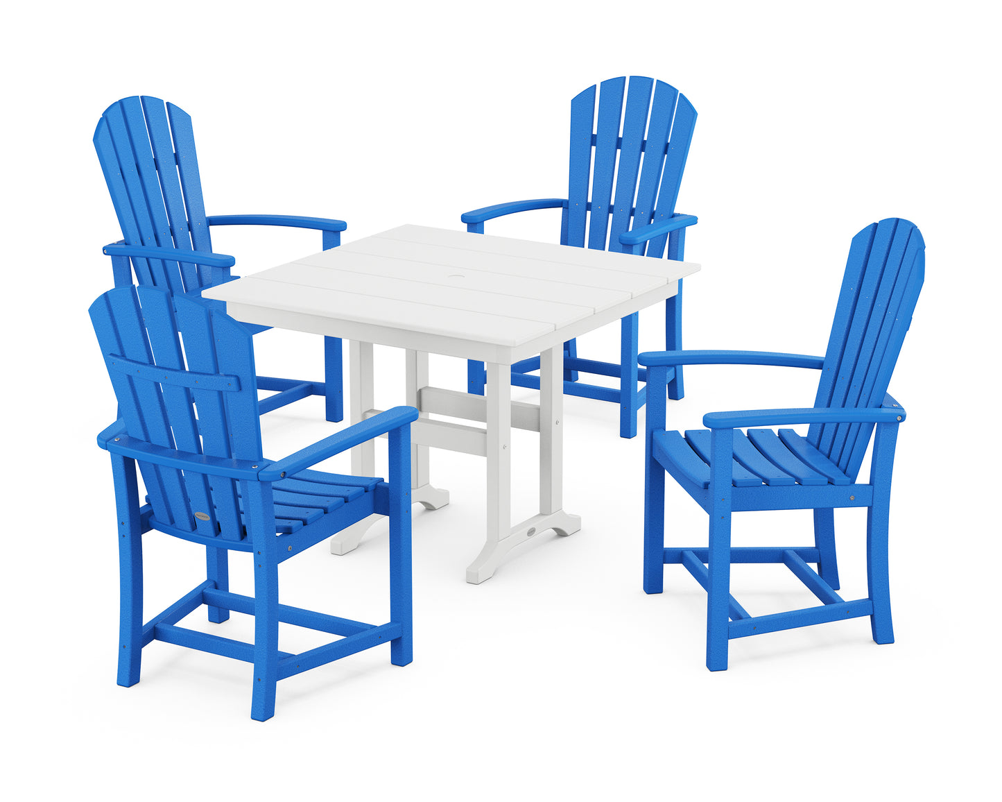 Palm Coast 5-Piece Farmhouse Dining Set