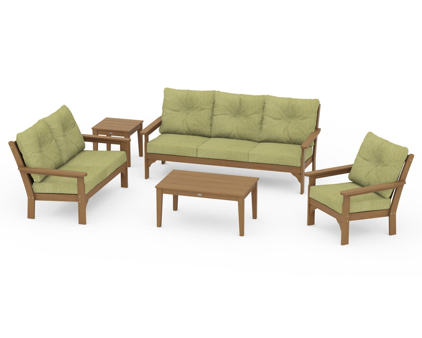 Vineyard 5 Piece Deep Seating Set