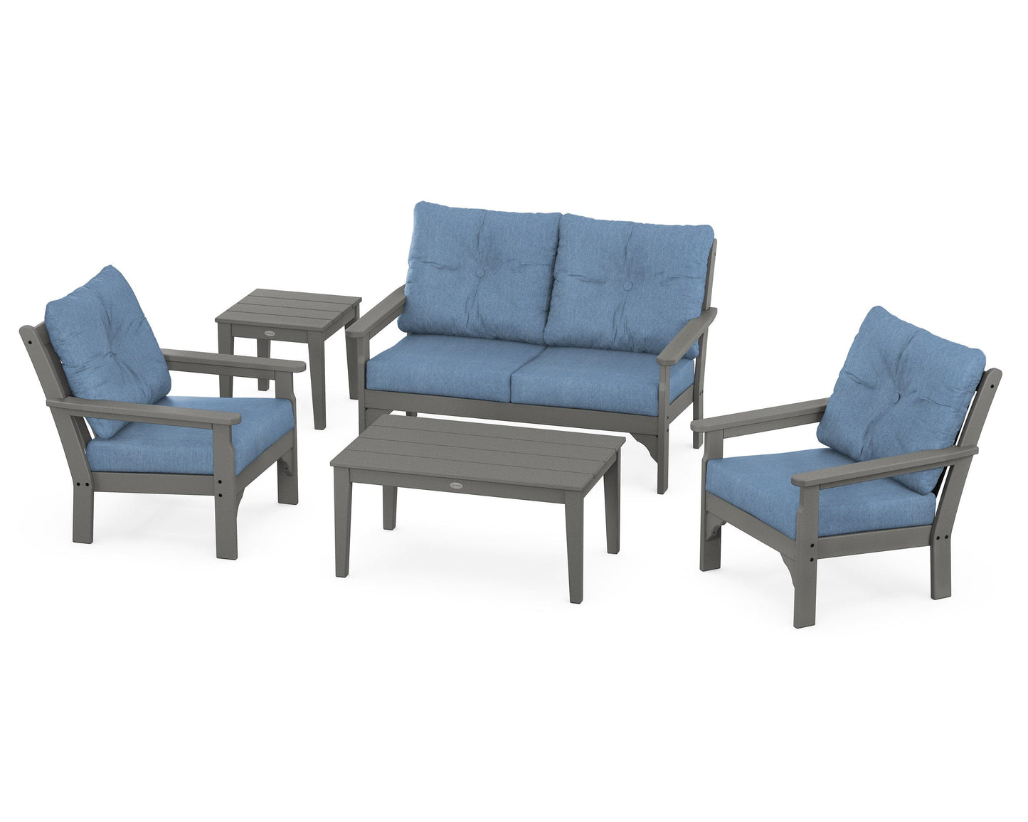 Vineyard 5-Piece Deep Seating Set