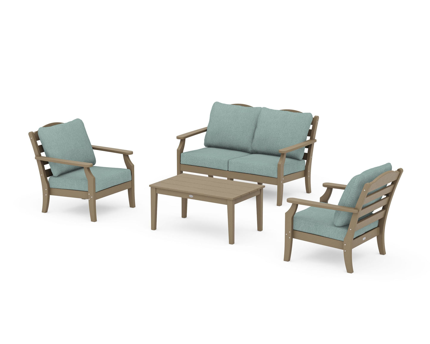 Savannah 4-Piece Deep Seating Set with Loveseat