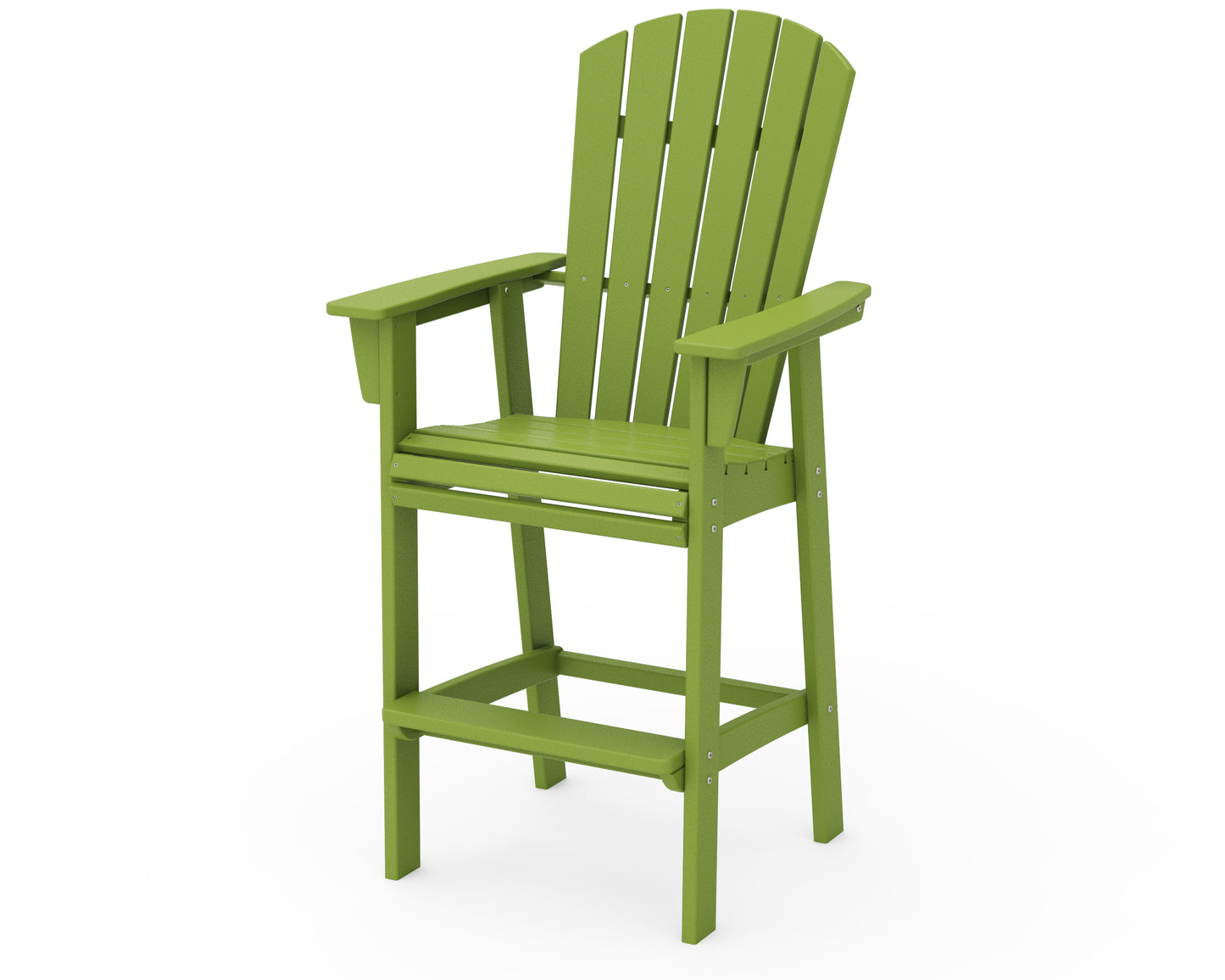 Nautical Curveback Adirondack Bar Chair