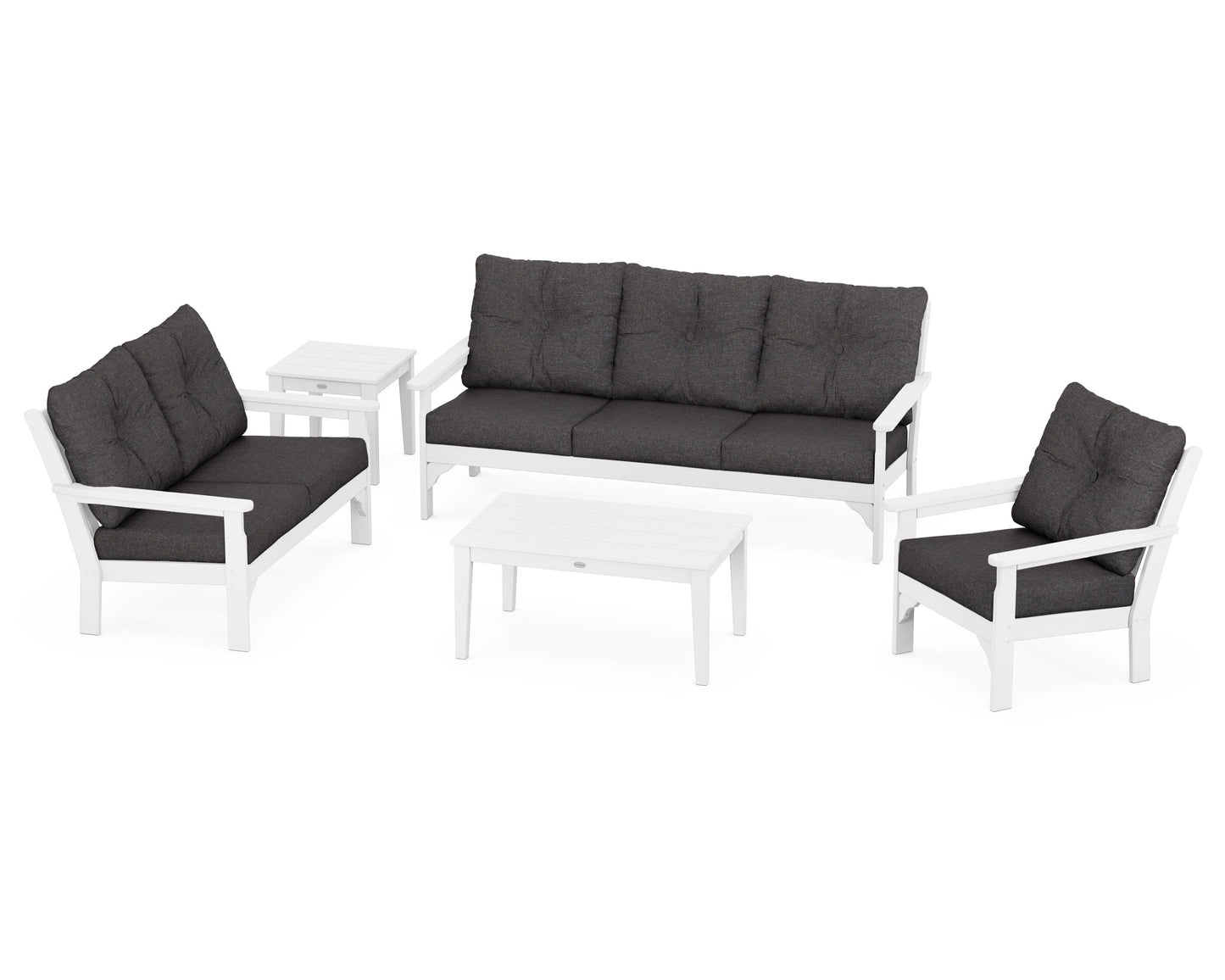 Vineyard 5 Piece Deep Seating Set