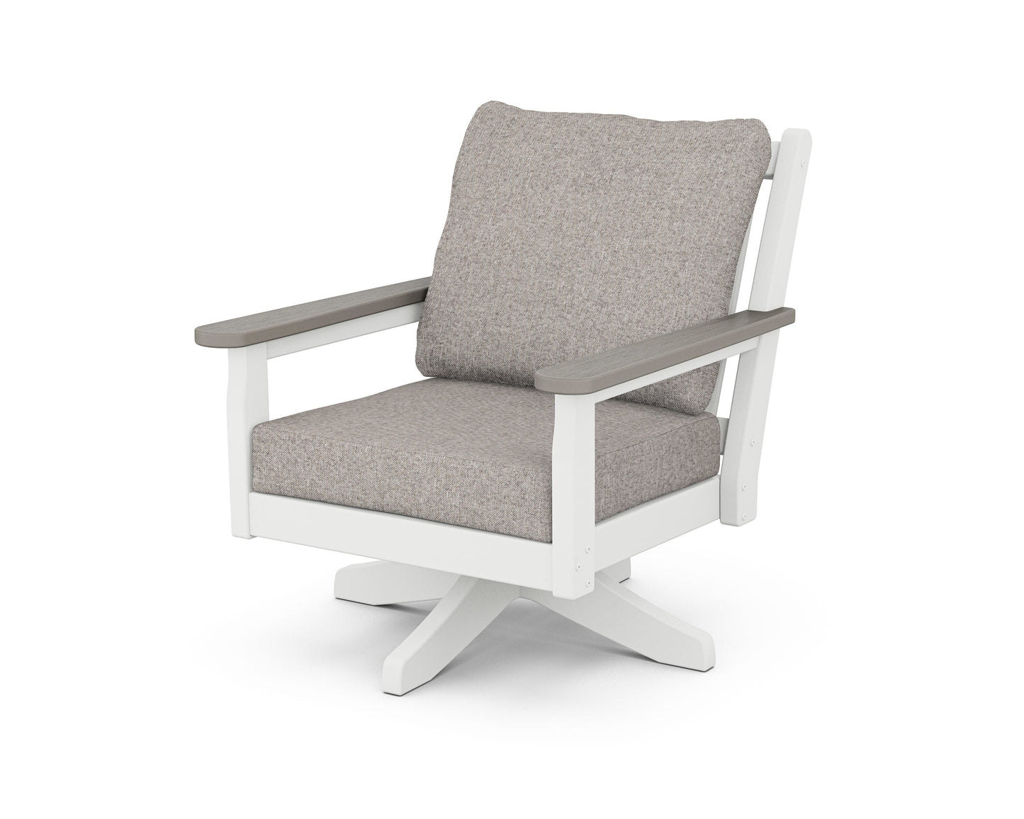 Chippendale Deep Seating Swivel Chair