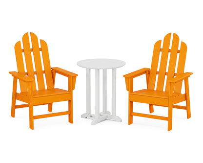 Long Island 3-Piece Round Bistro Dining Set