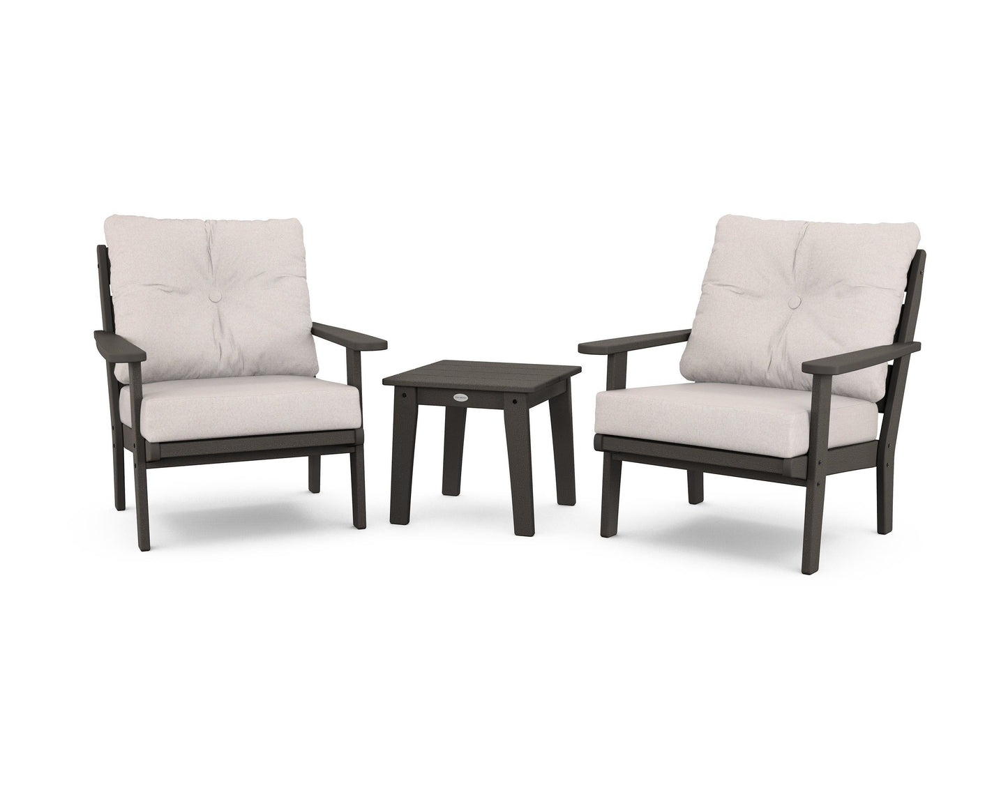 Lakeside 3-Piece Deep Seating Chair Set