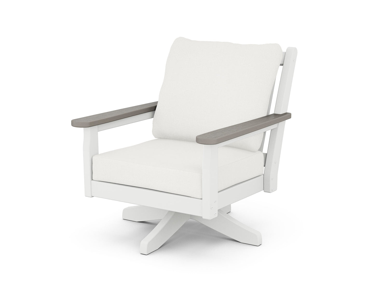 Chippendale Deep Seating Swivel Chair
