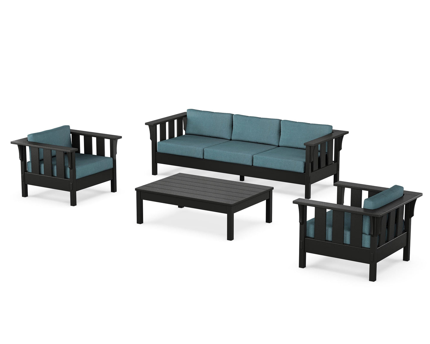 Acadia 4-Piece Deep Seating Set with Sofa